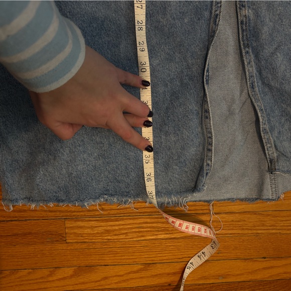 Pilcro Light Blue Denim Skirt - Picture 10 of 11